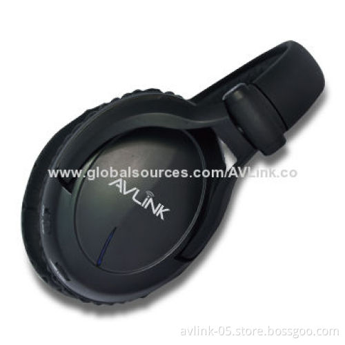 Noise-canceling Headset with Comfortable Wearing Wireless and Stereo Plug Adapter for Flights